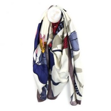 Ivory MIx Japanese Inspired Scarf by Peace of Mind